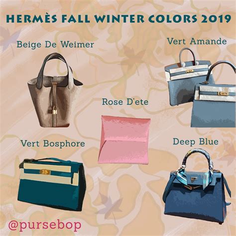 2019 hermes colors|New Hermès Fall/Winter Colors 2019 .